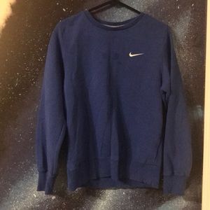 Small Nike Crew Neck W/ White Nike Logo.